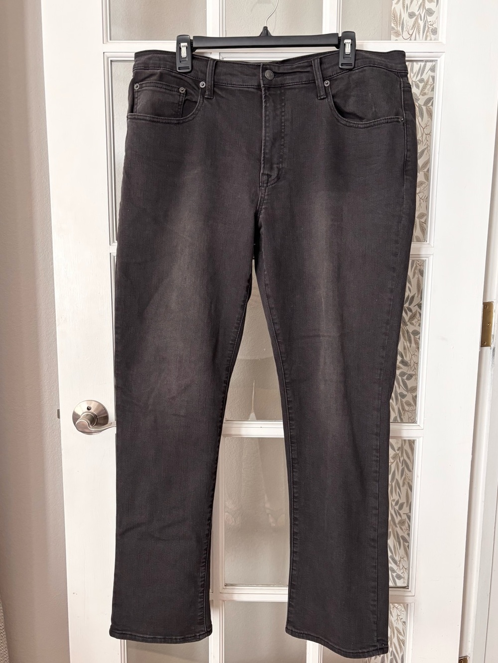 ARIZONA Advance Flex 360* Athletic Taper Jeans Washed Black 34 x 32